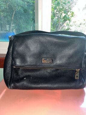 kate spade Black Pebbled Leather Crossbody Bag